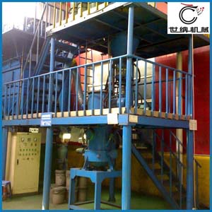  電池材料氣流粉碎機生產（chǎn）線 